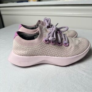 allbirds Women's Pink and Lavender Knit Runners